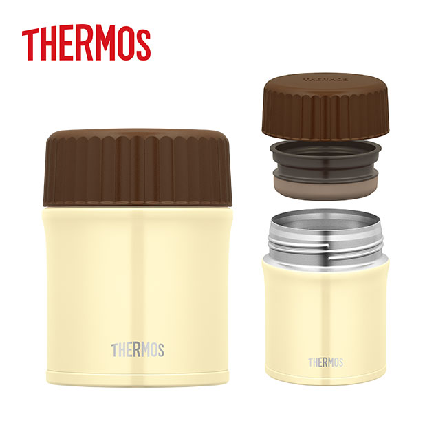 サーモス(THERMOS)真空断熱スープジャー 380ml（thJBU-380）ホワイト