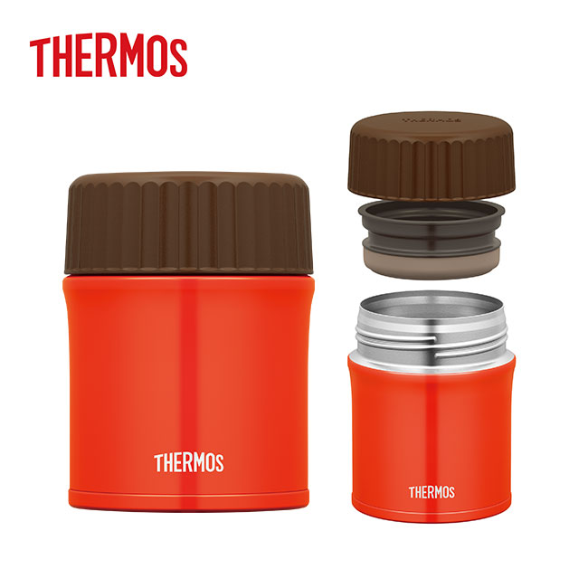 サーモス(THERMOS)真空断熱スープジャー 380ml（thJBU-380）レッド