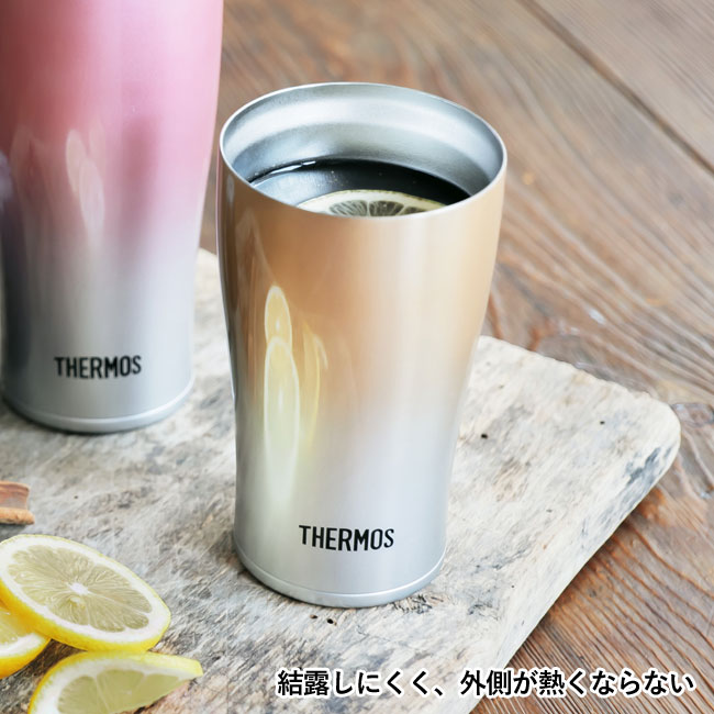 サーモス(THERMOS)真空断熱タンブラー 340ml（thJDE-341C）結露しにくく外側が熱くなりにくい