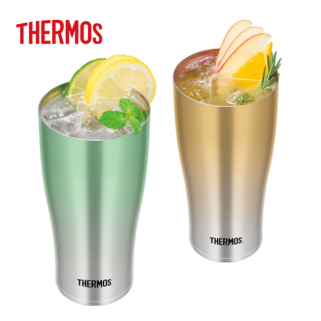 サーモス(THERMOS)真空断熱タンブラー 420ml（thJDE-421C）冷たい飲み物の使用イメージ