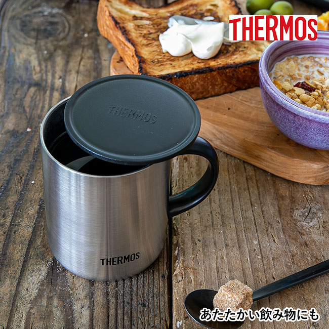 サーモス(THERMOS)真空断熱マグカップ 350ml（thJDG-350）あたたかい飲み物にも