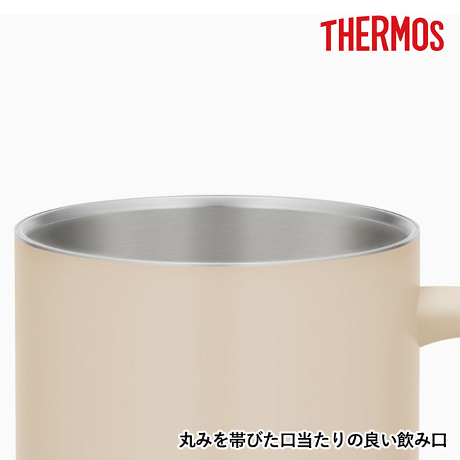 サーモス(THERMOS)真空断熱マグカップ 350ml/JDG（JDG-352C）丸みを帯びた口当たりの良い飲み口