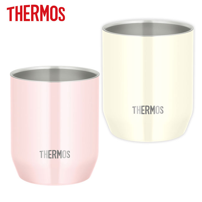 サーモス(THERMOS)真空断熱カップ 280ml（thJDH-280C）カラー：バニラ・ピーチ