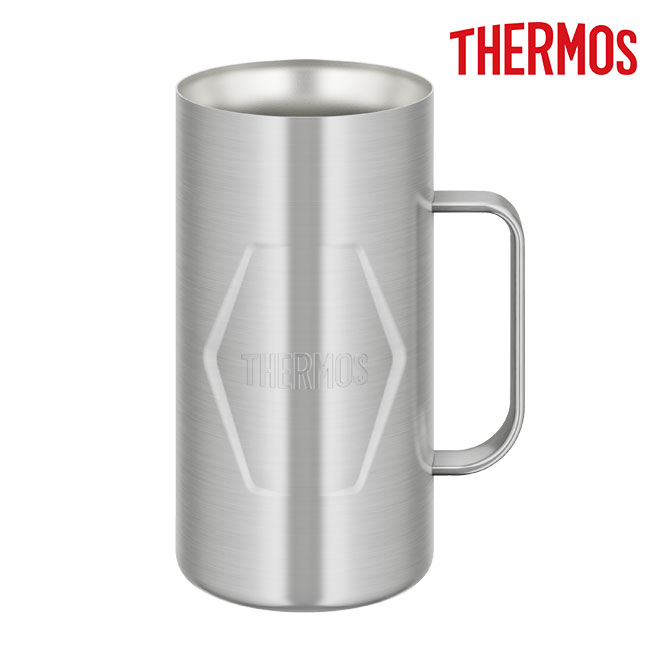 サーモス(THERMOS)真空断熱ジョッキ 1000ml/JDKエンボス（JDK-1001-S2）本体