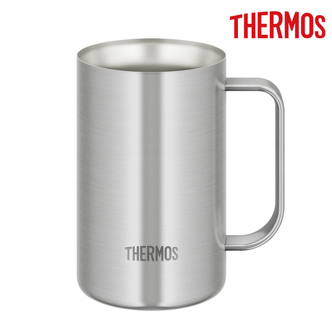 サーモス(THERMOS)真空断熱ジョッキ 600ml/JDKプレーン（JDK-601-S1）本体