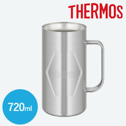 サーモス(THERMOS)真空断熱ジョッキ 720ml/JDKエンボス