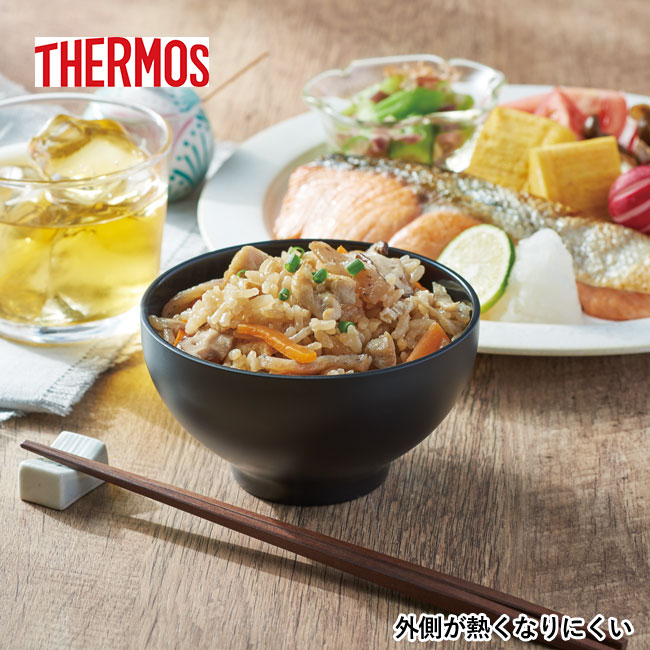 サーモス(THERMOS)まほうびん食器 250cc ごはん茶碗（thJDL-250）