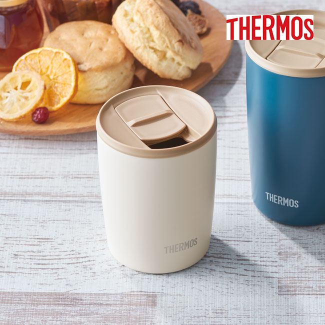 サーモス(THERMOS)真空断熱タンブラー  300ml（JDP-300）ホワイト使用イメージ