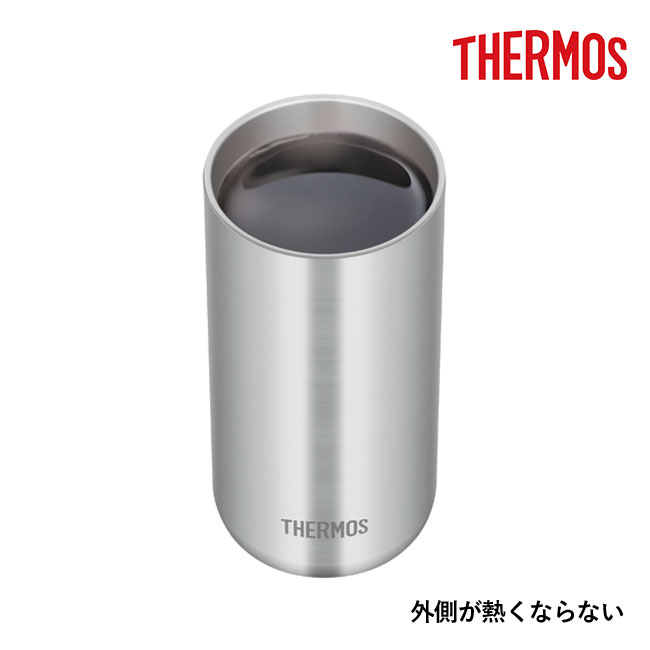 サーモス(THERMOS)真空断熱タンブラー　シルバー340ml/JDW（JDW-340）外側が熱くならない