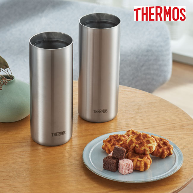 サーモス(THERMOS)真空断熱タンブラー 600ml/JDWシルバー（JDW-600）使用イメージ　ホット