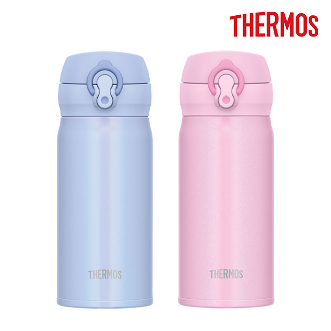 サーモス(THERMOS)真空断熱ケータイマグ 350ml（thJNL-354）パウダーブルー、ライトピンク