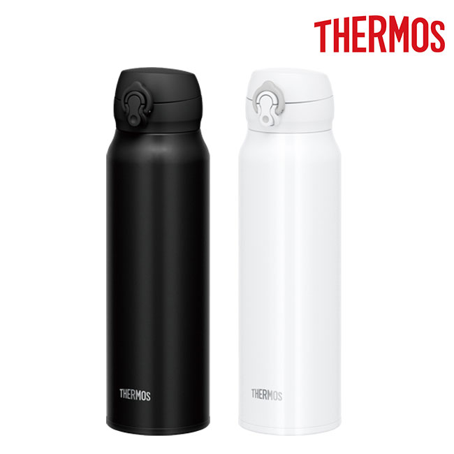 サーモス(THERMOS)真空断熱ケータイマグ  750ml（JNL-755）ディープブラック、ホワイトグレー