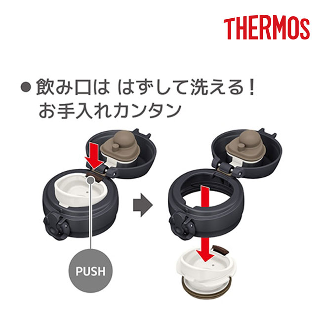 サーモス(THERMOS)真空断熱ケータイマグ 750ml/JNL（JNL-756）飲み口ははずして洗える