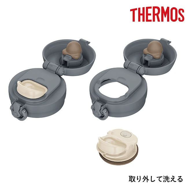 サーモス(THERMOS)真空断熱ケータイマグ 1000ml/JNL-S(JNL-S1001) パーツを取り外して洗える構造