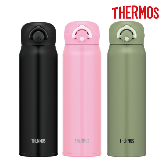 サーモス(THERMOS)真空断熱ケータイマグ 600ml（thJNR-601）マットブラック、ピンク、カーキ