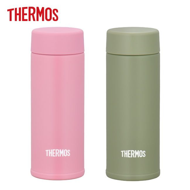 サーモス(THERMOS)真空断熱ポケットマグ 120ml（thJOJ-120）ピンク、カーキ