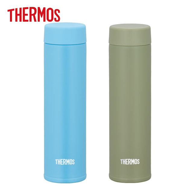 サーモス(THERMOS)真空断熱ポケットマグ 180ml（thJOJ-180）ライトブルー、カーキ