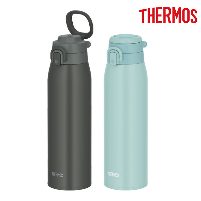サーモス(THERMOS)真空断熱ケータイマグ 1000ml/JOS（JOS-1000）開け時・閉じ時