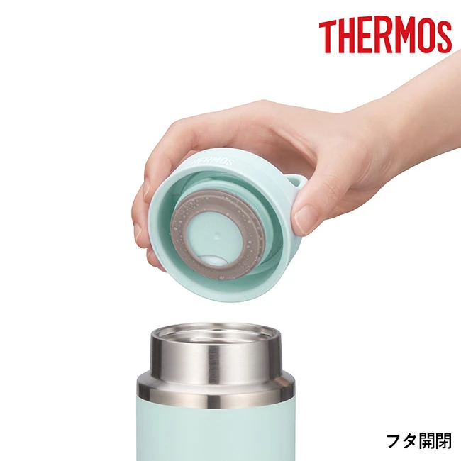 サーモス(THERMOS)真空断熱ケータイマグ 360ml/JOX(JOX-360) フタの開閉イメージ