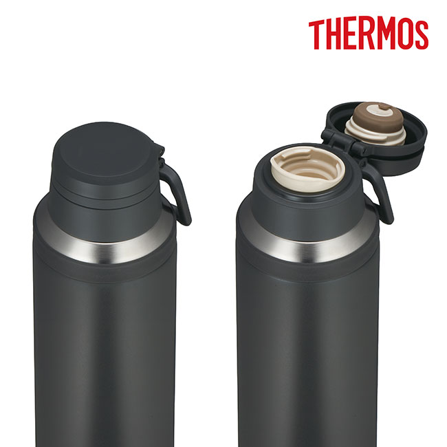 サーモス(THERMOS)真空断熱ケータイマグ 1500ml/JOY（JOY-1500）フタ開け時、閉め時