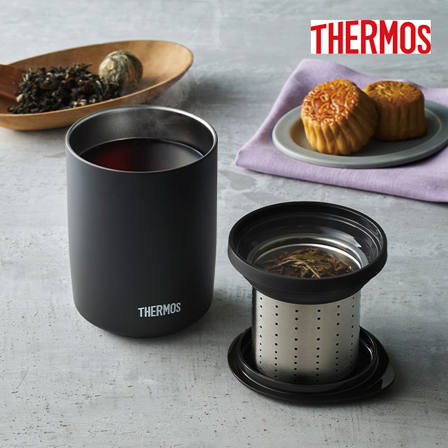 サーモス(THERMOS)真空断熱ティータンブラー 400ml/JTB（JTB-400FI）温かい飲み物に