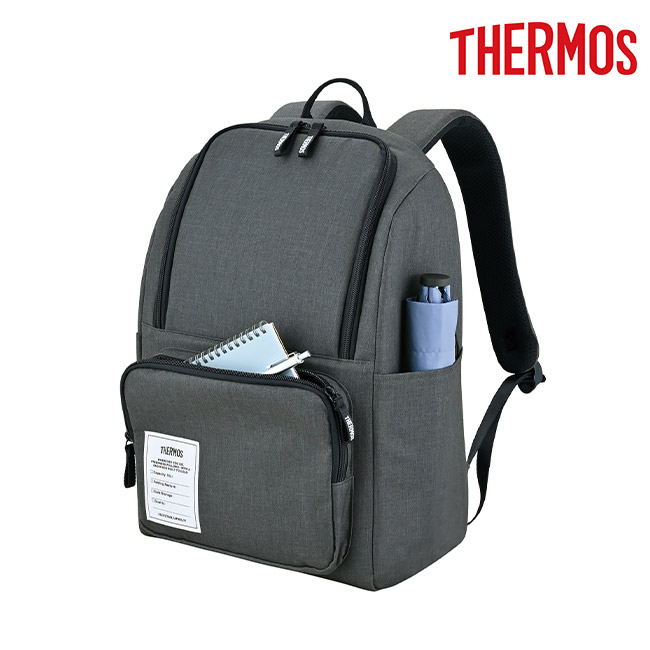 サーモス(THERMOS)保冷バックパック 16L/RFP（RFP-016）ダークグレー（収納イメージ）