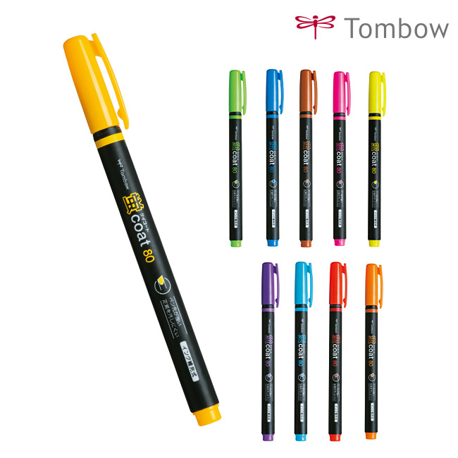 蛍光ペン　蛍コート80/トンボ鉛筆（WA-SC）