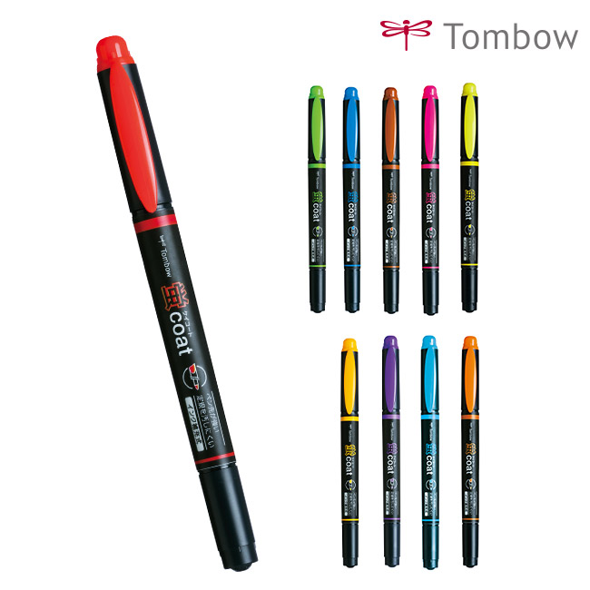 蛍光ペン　蛍コート/トンボ鉛筆（WA-TC）