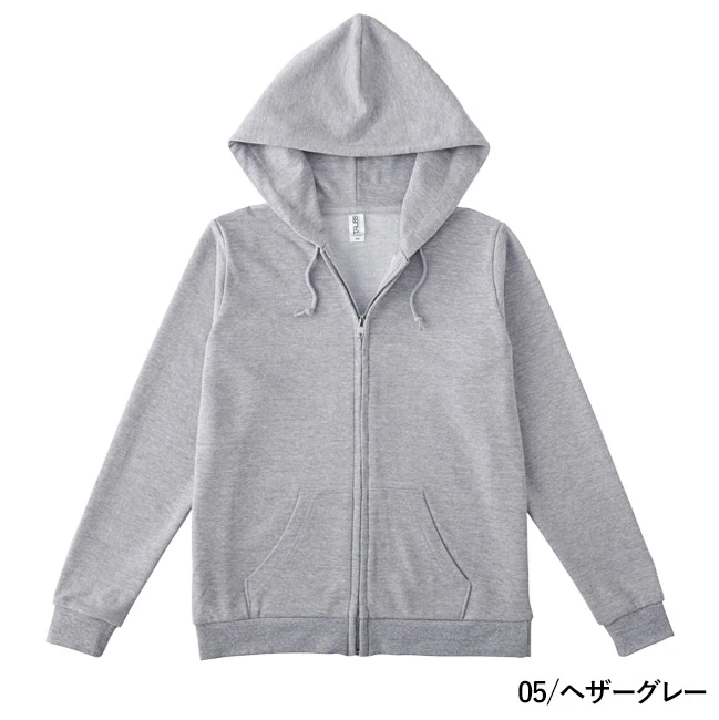 スタンダードジップパーカ(RSZ-143) 本体 05/ヘザーグレー