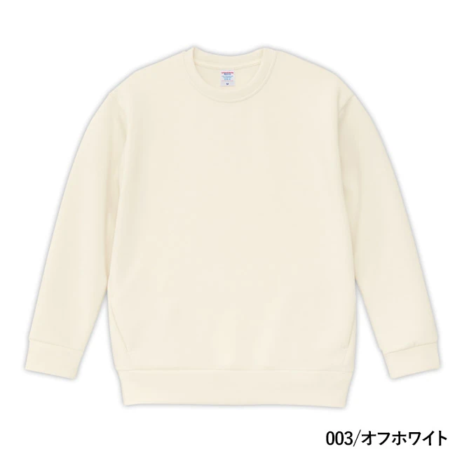 9.4オンス T/R ダンボールニット クルーネック シャツ（2290-01）　本体　003/オフホワイト