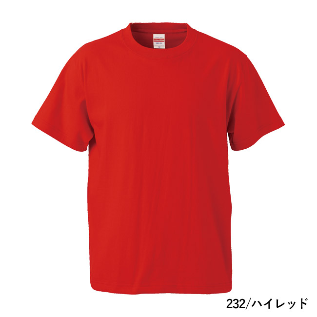 5.6オンス　ハイクオリティーTシャツ（5001-01）本体　232/ハイレッド