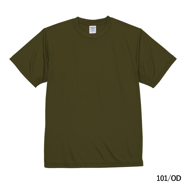 4.7オンス　ドライシルキータッチTシャツ（ローブリード）（5088-01）本体　101/OD