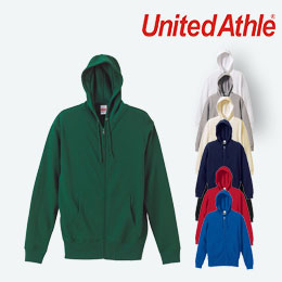 10.0オンス　スウェットフルジップパーカ（裏パイル）