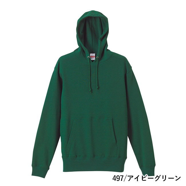 10.0オンス　スウェットプルオーバーパーカ（裏パイル）（5214-01）本体　497/アイビーグリーン