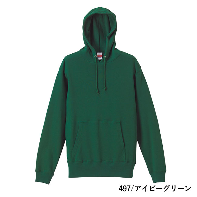 10.0オンス　スウェットプルオーバーパーカ（裏パイル）（5214-01）本体　497/アイビーグリーン
