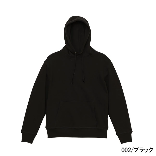 12.7オンス ヘヴィーウェイトスウェットプルオーバーパーカ(裏パイル)(5768-01) 本体 002/ブラック