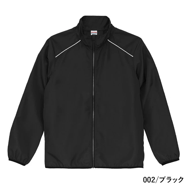 リサイクルポリエステル リフレクター スタンド ジャケット(一重)(7081-01) 本体 002/ブラック