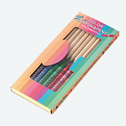 クレヨン＆色鉛筆１９本セット
