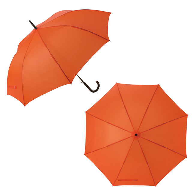 カラフル　ジャンプ傘１本（ut2320660）オレンジ