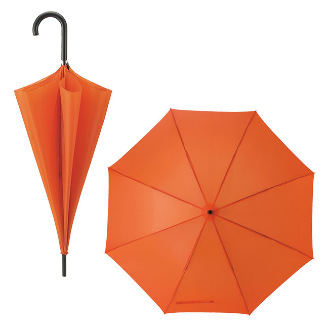 カラフル　ビッグジャンプ傘　１本（ut2320680）オレンジ