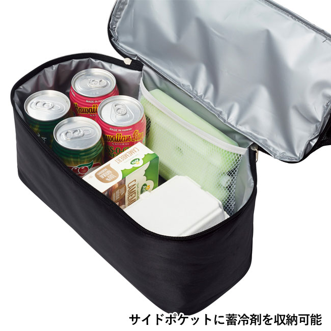 リゾート　トートバッグ（ut2370021）サイドポケットに蓄冷剤を収納可能