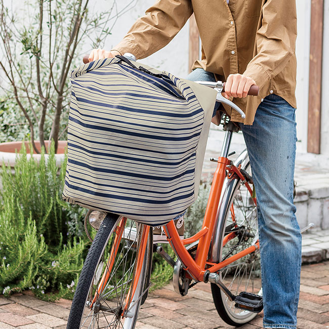 ママハピ　自転車前かごカバー（ut2439431）使用イメージ3