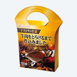 ニッポンハムレストラン仕様カレー4袋（中辛）