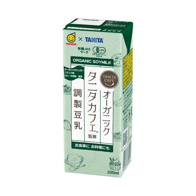 タニタカフェ監修オーガニック調製豆乳200ml（ut2474809）