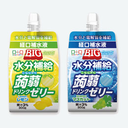 ＢＩＧ水分補給　こんにゃくドリンクゼリー　３００ｇ　1個