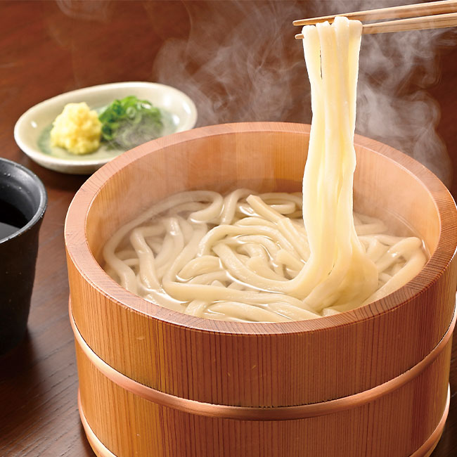 太く長いおつきあいを　極太麺さぬきうどん３食組（ut2560360）調理イメージ