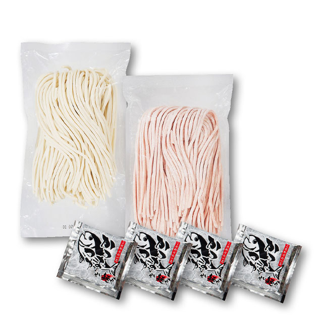 満福　紅白讃岐うどん４食組（ut2560370）セット内容