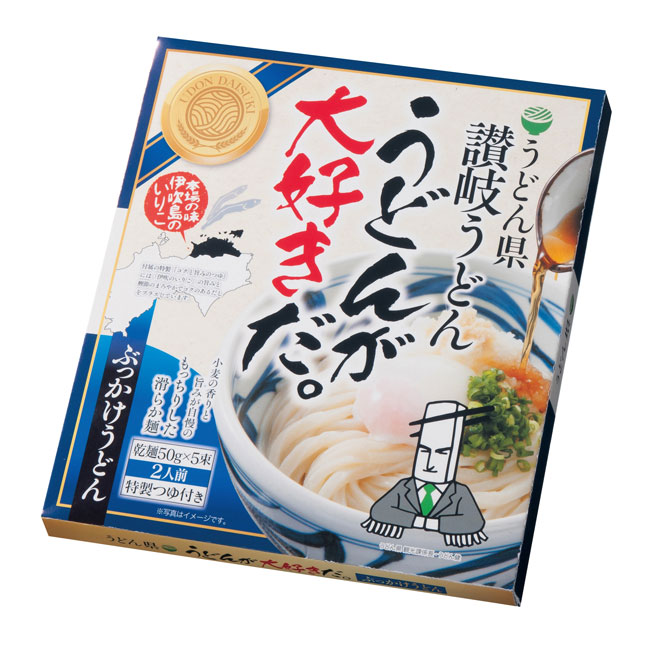 うどん県　うどんが大好きだ　讃岐のぶっかけうどん５束（ut2560730）商品イメージ1