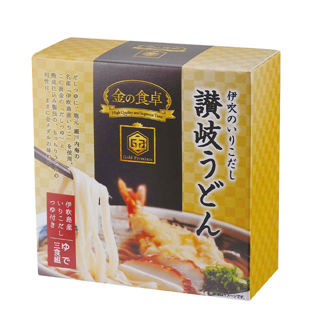 金の食卓　伊吹のいりこだし讃岐うどん３食組（ut2579090）