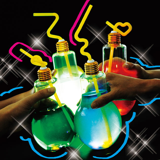 電球ボトル（ut2665061）ライトで光るイメージ